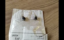 10/5/2 Uds 5,5x2,1mm alimentación DC Jack de alimentación hembra conector de montura de Panel adaptador de enchufe 2 terminales tipo 5,5*2,1 conector de CC