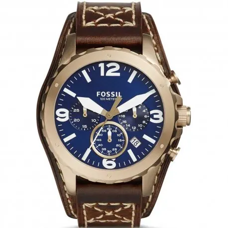Fossil часы мужские JR1505 коллекция Nate | Наручные