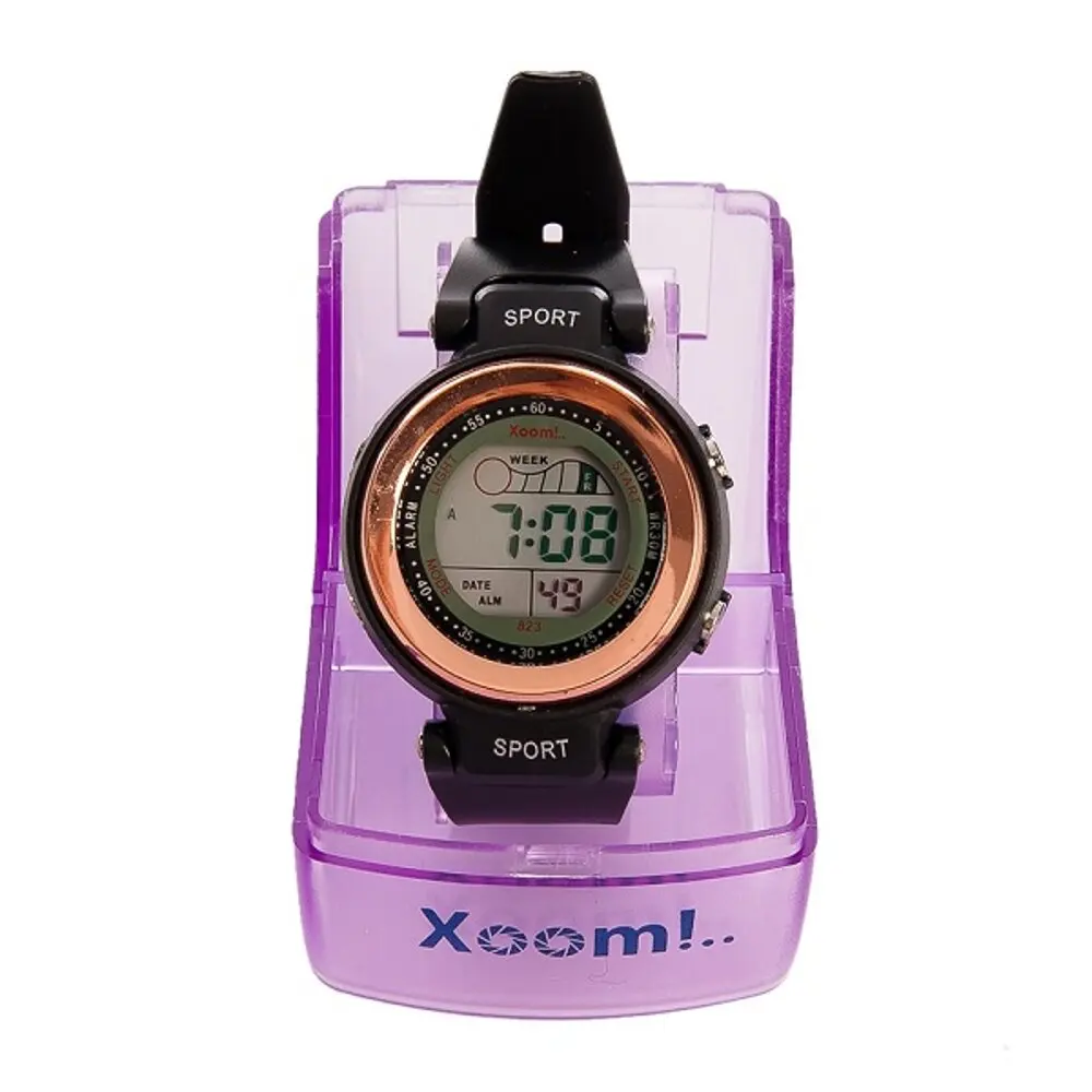 

Xoom Digital Wrist Watch, Silicone Cord, Digital Wrist Watch, Illuminated Display, Sports Wrist Watch, water Resistant,