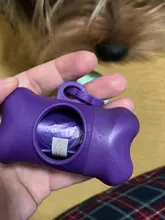 Dispensador portátil de bolsas de basura para recoger excrementos de perro, recogedor de excrementos, suministros para mascotas