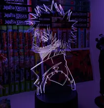 Led-Light 3d-Lamp Bedroom Decor Gift Manga Acrylic Academia Cool Dabi Anime Colorful