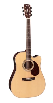 

Mr710f-pf-nat Mr series electro acoustic guitar with Cort neckline
