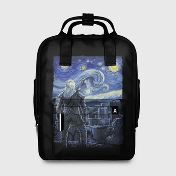 

Women's backpack 3D The Witcher