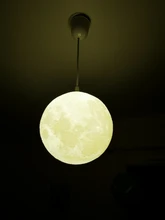 Moon-Pendant-Lights Hanging-Lamp Bedroom Home-Decoration Novelty AC 220V 1 for Ac110-220v-Moon