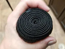 Mechones de cabello humano postizo liso brasileño, extensiones de cabello humano virgen sin procesar, Color Natural, hueso, 30 y 40 pulgadas