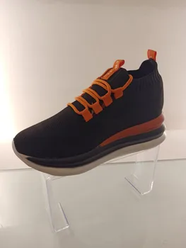 

Black Orange Lace-Up Model Turtleneck Modern Women's Sneaker Shoes - Quality Ergonomic Comfortable Convenient
