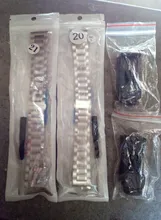 Correa de reloj de acero inoxidable, 14mm, 16mm, 17mm, 18mm, 19mm, 20mm, 21mm, 22mm, 23mm, 24mm y 26mm de ancho