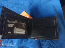 Billetera de cuero de negocios para Hombre, Billetera de marca de lujo, monedero delgado para Hombre, Billetera delgada para tarjetas de crédito, Portafoglio