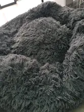 Cama de perro caliente de lana ronda perro perrera casa larga felpa invierno mascotas camas para perros medianos grandes perros gatos cojín del sofá suave esteras