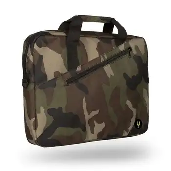 

Monray ginger army laptop case up to 15.6 '/39.6cm - 2 compartments + pocket-nylon-trolley tape
