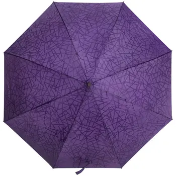

Folding umbrella magic with проявляющимся pattern, purple