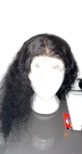 Peluca brasileña de ondas profundas prearrancada, peluca con malla frontal y pelo de bebé, 13x4, para mujeres negras