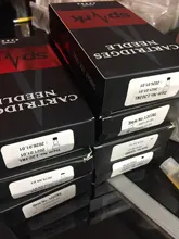 SPARK-agujas esterilizadas desechables para tatuar, agujas de tatuaje, delineador redondo y Magnum (aguja de 0,35mm) RL/RS/RM/M1, novedad