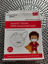 CE FFP2-mascarilla protectora KN95 para niños y niñas, máscara facial protectora para la boca, España, 24 horas, envío rápido