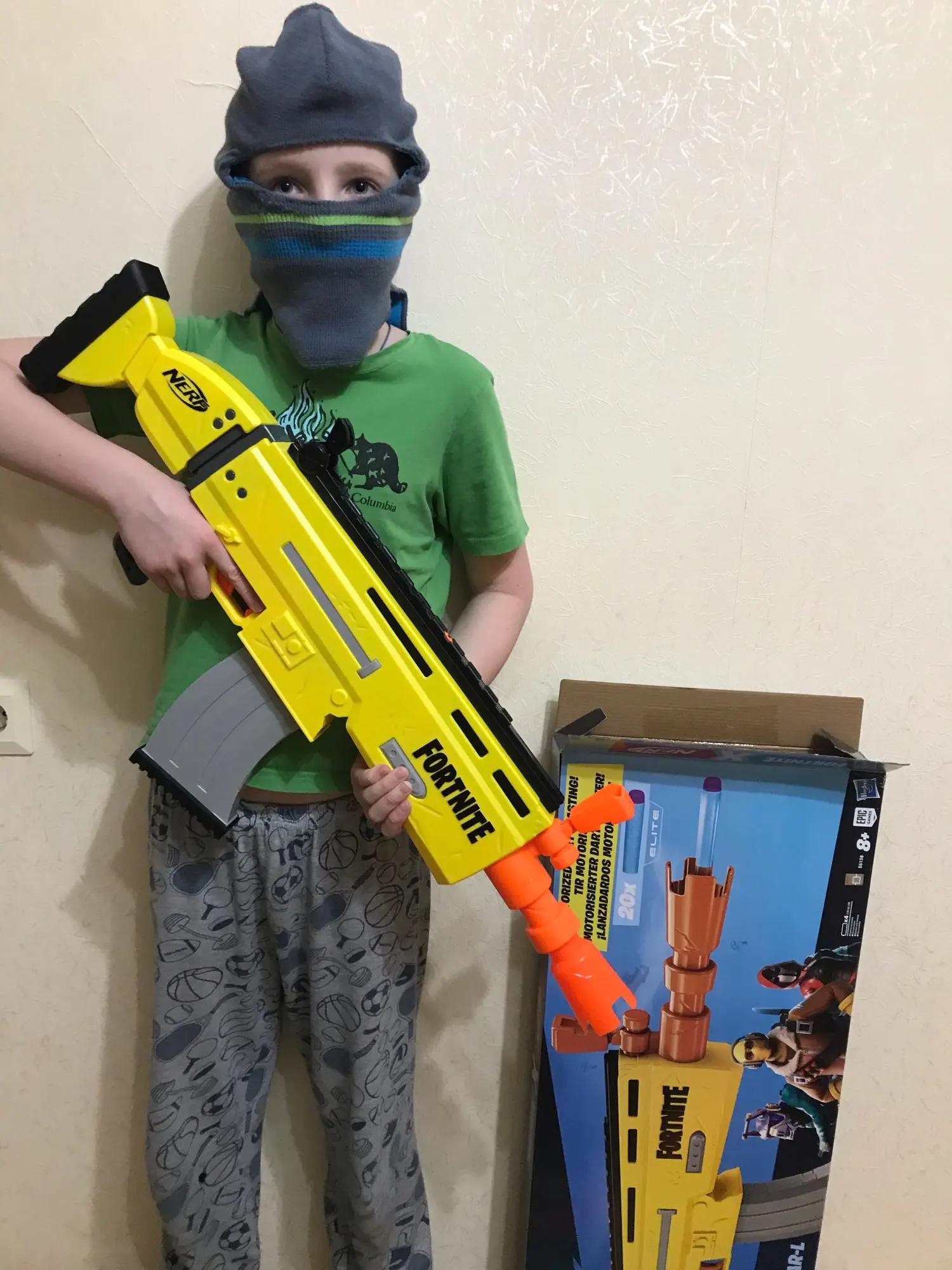 Nerf fortnite imitação de armas HC-E hasbro - AliExpress