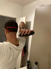 Regla de corte en forma de cuello para hombre, plantilla para dar forma a la barba, de Peinado Herramienta, cuello y espalda, uso Personal, novedad de 2020