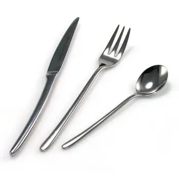 

Full breakfast Brunch cutlery | 18 pieces stainless steel with TRENTO gift case