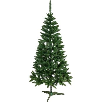 

New Year Artificial Christmas Tree European beauty Fir Pine Green Without Cones PVC 120/150/180/210/250 cm Fluffy Sale