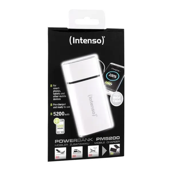 Power Bank INTENSO 7323522 5200 мАч белый