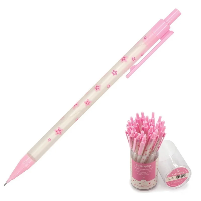 Pencil mechanical Bruno Visconti icegraphix Sakura HB 0 5mm plastic (21-0052/01) | Канцтовары для офиса и дома