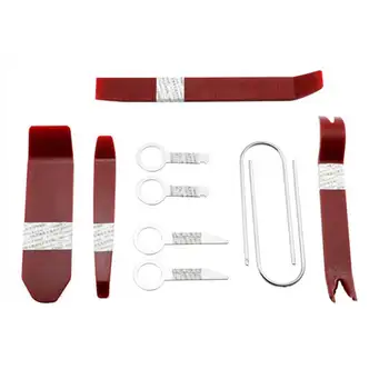 

CARALL AL1535 lever Kit scratch removal tools professional for dismantling Audio Video car dash lights 10 PCs