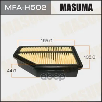 Воздушный Фильтр A8001 Masuma Lhd Honda/ Civic/ V1400 06-09(1/40) Masuma арт. MFAH502