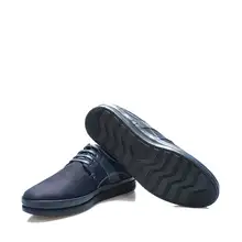 Жемчужные темно-синие мужские классические туфли 120130008964