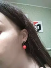 Pendientes de tuerca triangulares grandes y largos de acrílico para mujer, joyería de moda