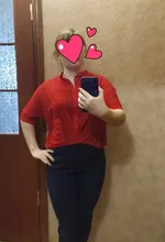 Casual Blouse Tops Chiffon-Shirts Two-Piece-Set V-Neck Half-Sleeve Leopard Sexy Striped