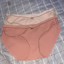 Low-Waist-V Belly Pregnancy-Underwear Maternity-Panties Briefs Cotton for Fat-Mm 2pcs/Set