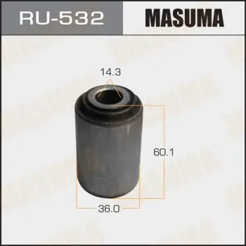 Сайлентблок 'MASUMA' ALMERA / N15 FRONT LOW MASUMA RU532