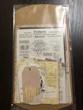 30 unids/set Vintage Scrapbooking Diy Paquete de pegatinas Retro decorativa Natural colección diario Washi etiqueta engomada de papel de arte