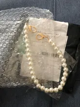 Correa con perlas para bolso de mujer, accesorio para bolso, manijas para cinturón, cadena de cuentas, piezas de mano, cierre plateado/dorado/negro