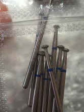 HYTOOS 10 unids/set taladro clavo Bits de diamante cortadores para manicura para cutícula Burr fresadora cortador de uñas pedicura accesorios herramientas