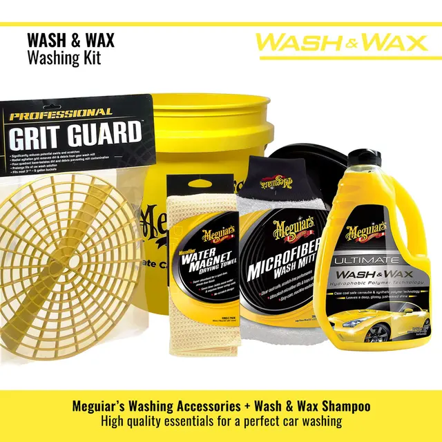 非売品 Meguiars マグアイアーズ 洗車 バケツ グッズ 折り畳み 