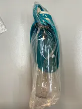 Botella de agua portátil para mascotas, tazón de viaje de 580ml con diseño de hojas de silicona suave para cachorros y gatos, dispensador de agua para mascotas al aire libre