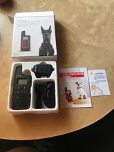 Collar de entrenamiento impermeable para perros, Control remoto de 500m, recargable, vibración de sonido, antiladridos, para todos los tamaños, 40% de descuento