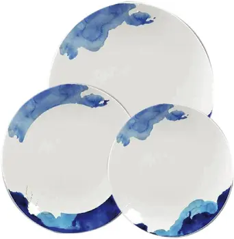 

Tableware 18 PCs CUT DECAL waves AZ