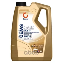Oscar Масло Моторное Oscar Jade Gold 5w30, 4л 6298013475128