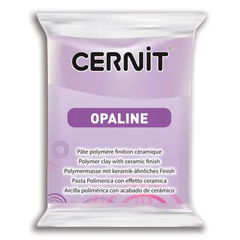 

Ce0880056 plastic polymer baked 'cernit opaline' 56 gr. (931 purple)