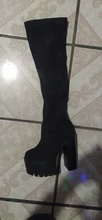 High-Boots Over-The-Knee Gdgydh Shoes Utral Nightclub Winter Women Platform Tall Party