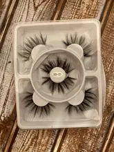 Pestañas postizas naturales, 3 pares, maquillaje largo 3d de visón, extensiones de pestañas de vizón para belleza, novedad de 2021