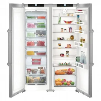 

Side by side Liebherr SBSef 7242 inox 1.85m class TO ++