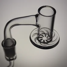 

Seamless Blender Style Banger Nail Cyclone Base 14mm Male For Dab Rigs Glass Bong Accessories