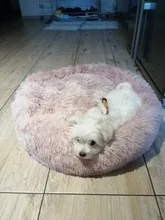Pet bed for dog donut bed plush cat bed accessories kennels for dogs mascotas productos