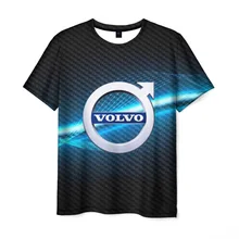 Мужская футболка 3D VOLVO machine motor XXI|Футболки|