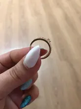 UMODE corona anillo para las mujeres Zircon de oro rosa de moda de lujo de compromiso de boda, anillos de promesa de accesorios de joyería UR0217