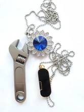 Pendrive Metal Memory-Stick USB Thumb-Disk 128GB 16GB 256GB 32GB 64GB Usb-2.0 Wrench