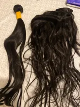 Promqueen-mechones de cabello humano peruano postizo liso, 8-40 pulgadas, 100%, mechones de cabello humano postizo, extensiones de cabello Remy de Color Natural