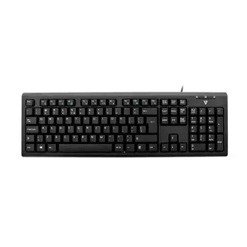 

USB keyboard LAYOUT English UK adapter PS2 black EN